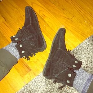 Women’s Black Minnetonka Booties